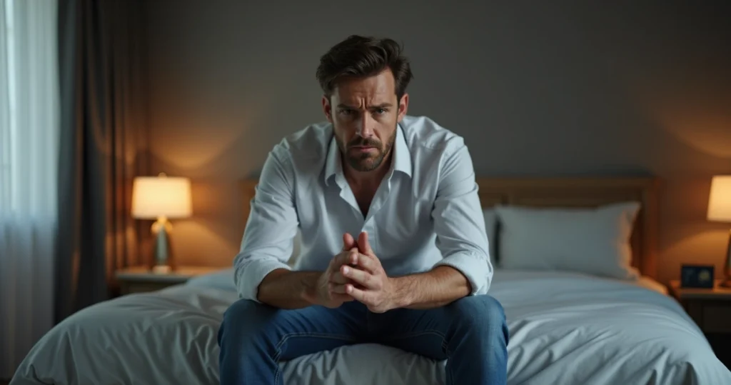 Como lidar com ansiedade sexual e impacto na ereção masculina