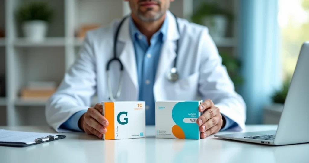 Medicamentos orais genéricos ou de marca: qual escolher para disfunção sexual?
